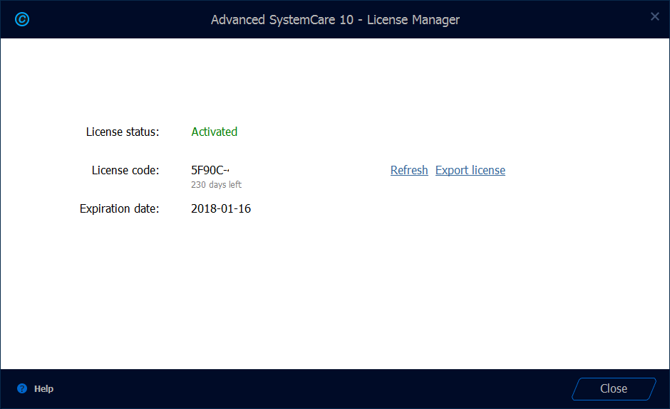 Advanced systemcare ultimate 11.1 0.76 serial key generator